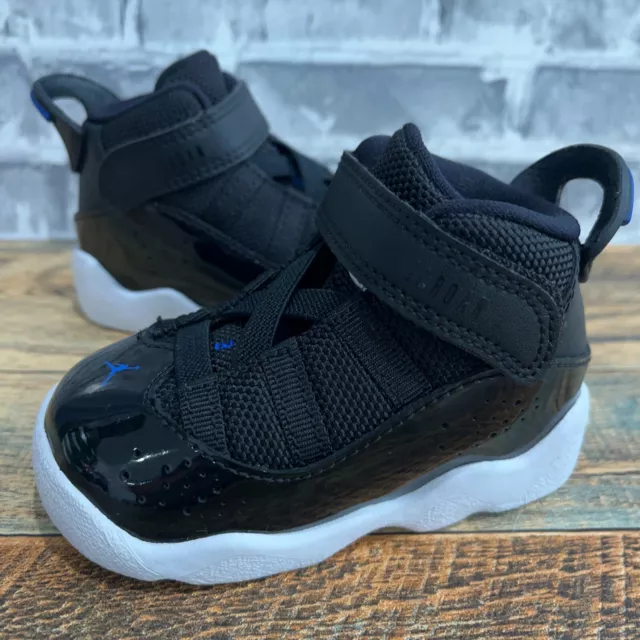 Nike Air Jordan Six 6 Rings Space Jam BT 2018 Toddler 323420-016 Baby Size 4C