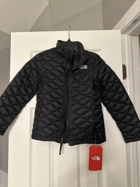 The North Face Girls Jacket Thermoball Black Size 6 XS NEW NWT $120