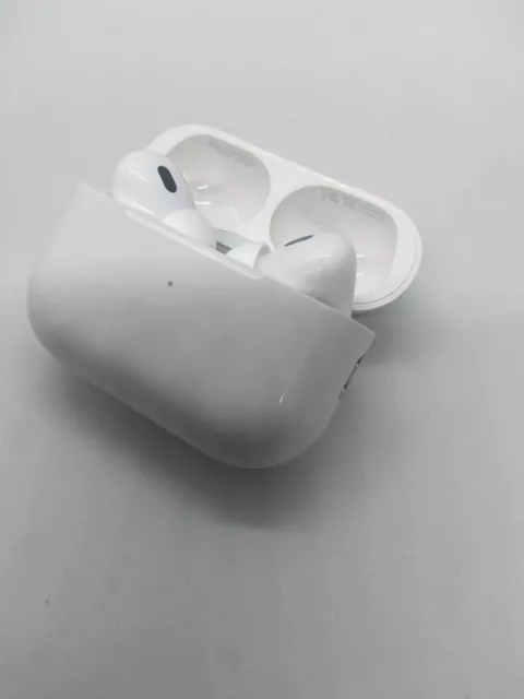 Écouteurs Sans Fil Apple AirPods Pro 2ème Génération (Bluetooth) - Boitier  de Charge Sans Fil - Blanc