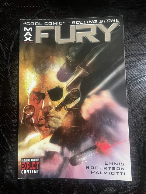 Marvel Max Comics Fury Trade Paperback TPB Garth Ennis