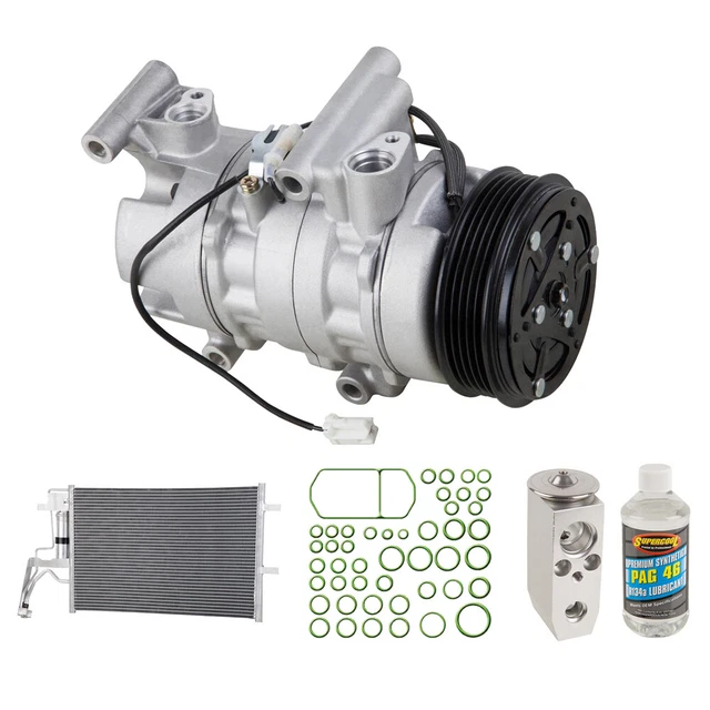 For Mazda 3 2008 2009 A/C Kit w/ AC Compressor Condenser & Drier CSW