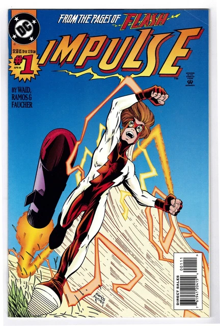 Impulse #1 (1995)- 1St Solo Series- Mark Waid Humberto Ramos