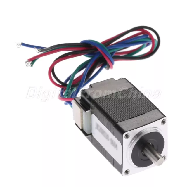 NEMA 8 Stepper Motor 1.8deg 0.6A 30mm 2 Phase For Industries Engraving Printer