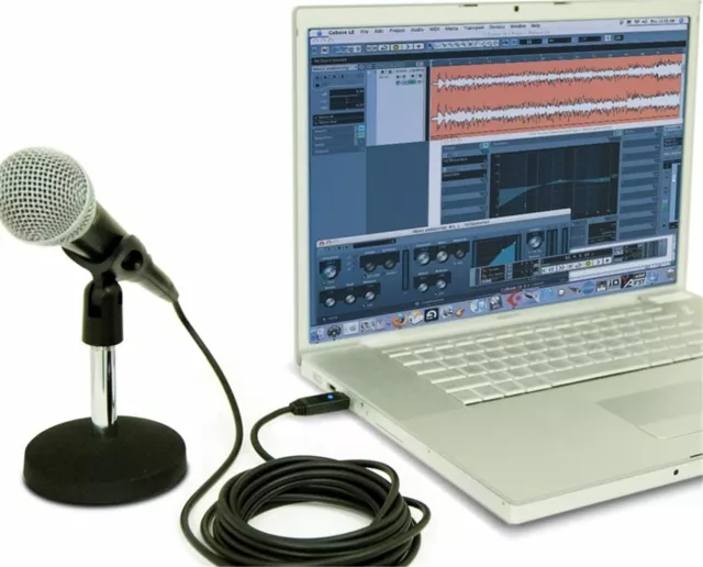 Kabel Audio Alesis Mic Link Soundcard - Adapter XLR USB für Mikrofon - Blister 3