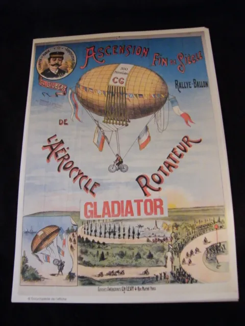 Poster Ball Aerocycle Rotator Ascension End Of Century C Gilbert Reproductio