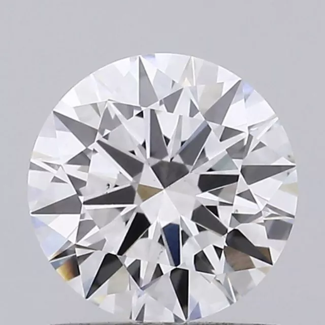 Le laboratoire certifié IGI a créé un diamant en vrac de forme ronde de...