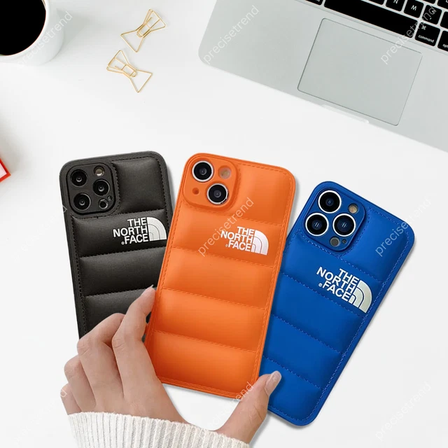 The North Face Puffer Phone Cases For iPhone 14 Pro Max/ 14 Pro/ 13 Pro Max/ 13