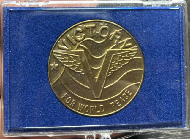 Operation Desert Storm 1991 Victory For World Peace Coin Medallion