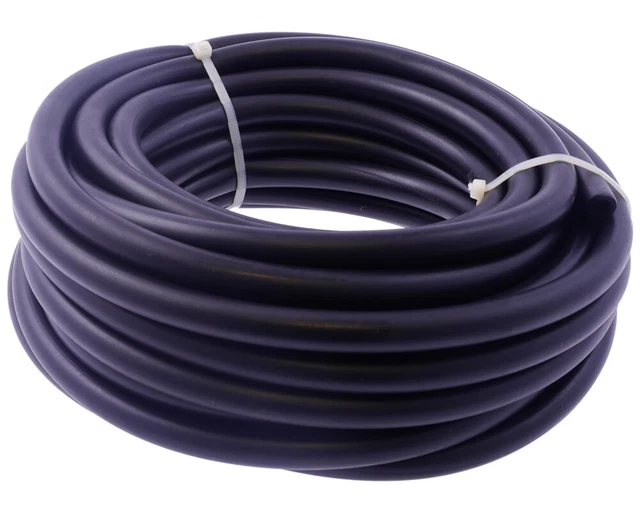 Tuyau de carburant 10 mètres 7mm caoutchouc noir Rouleau Quad