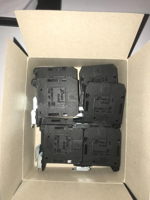 Connection strip ZUG Connector ZG-G25/TS35 10s pcs. /#G N03V 3640