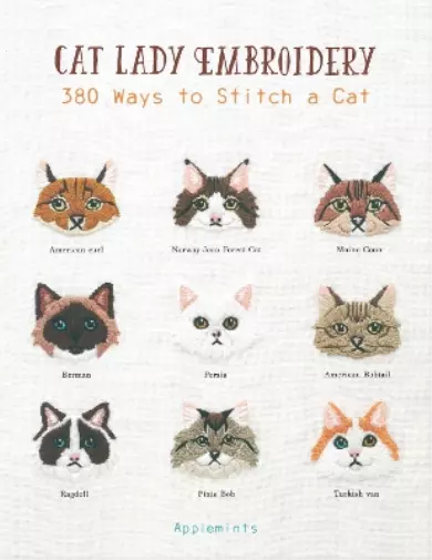 Applemints Cat Lady Embroidery (Taschenbuch) (US IMPORT)