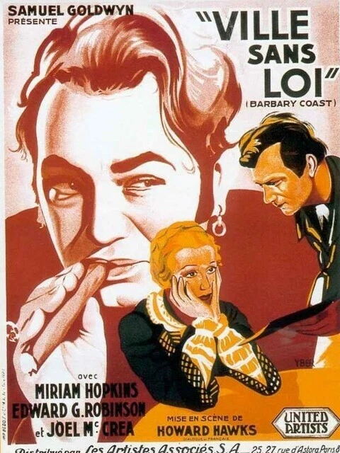 Ville sans loi (1935 )  / Enregistrement VHS  à DVD/ VF . rare