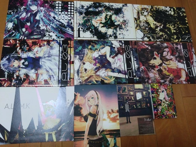 DRAW THE EMOTIONAL Meola Art Book Set Japan Doujin Illustration