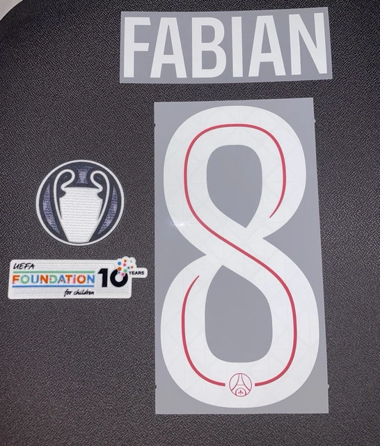 Flocage officiel Barcola PSG LDC