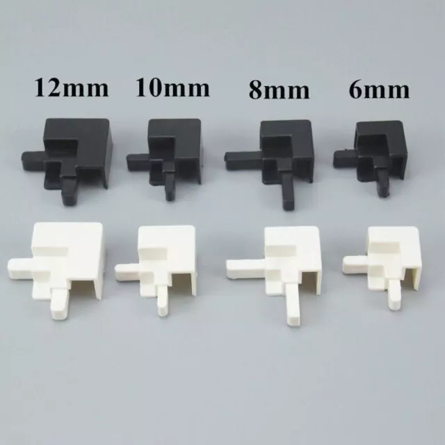 Aquarium Fish Tank Double cover plate push-pull chute connector Angle protection