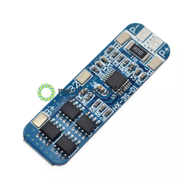 3S 12V 10A 18650 BMS Charger Li-ion Lithium Battery Protection Board HX-3S-01