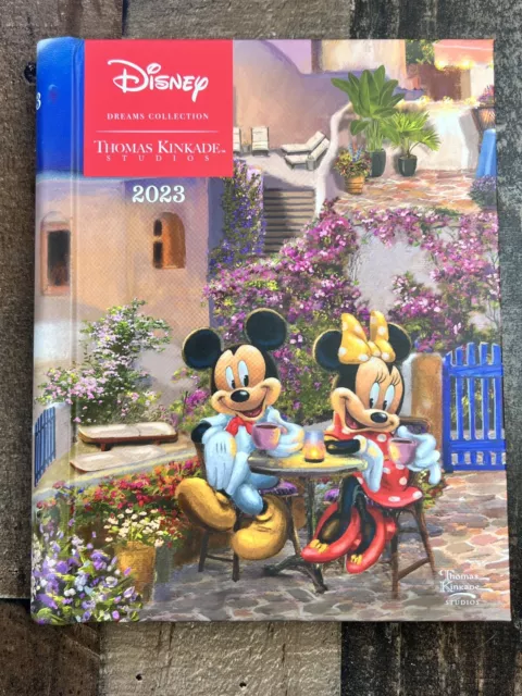 Disney Dreams Collection by Thomas Kinkade Studios 2023 Monthly/Weekly Planner