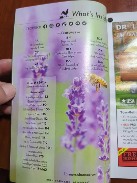 FARMERS' ALMANAC FOR The Year 2024 16 Months Of WEATHER FORECASTS ...