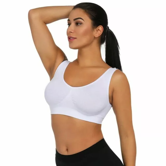 Comodo Sujetador Deportivo 3 Piezas 3 Colores Ropa Interior Deportiva Mujer 3