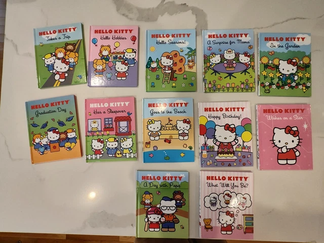 HELLO KITTY STORYBOOK Library Gift Set 12 Hardcover Books