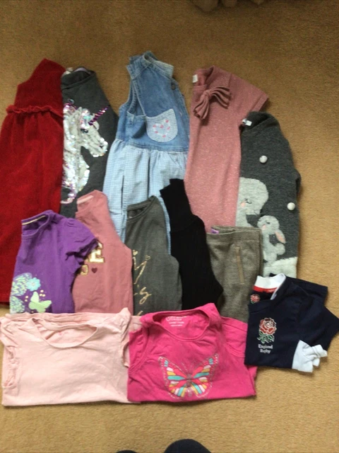 girls 5-6 years clothes bundle