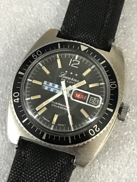 De Luxe Lucerne Watch Vintage VINTAGE LUCERNE DE LUXE, UNBREAKABLE