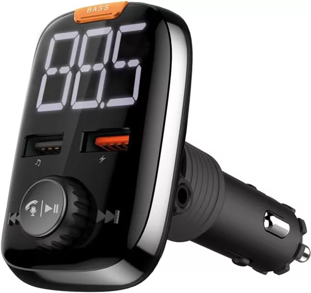 Maginon BHF-350 Auto Freisprecheinrichtung FM-Transmitter Bluetooth USB SD-Slot