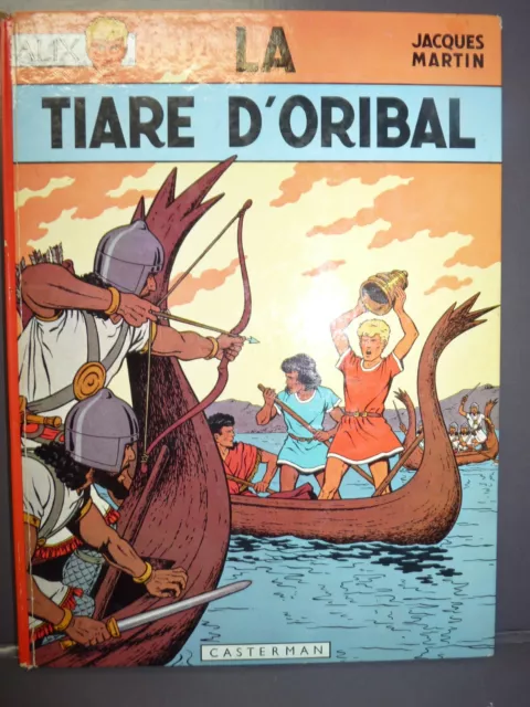 BD ALIX/  LA TIARE d'ORIBAL /   Casterman 1969  / Jacques Martin   /