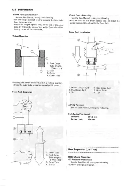 1986-1988 Kawasaki GPZ1000 GPZ 1000RX Workshop Service Repair Manual PDF on CD 2