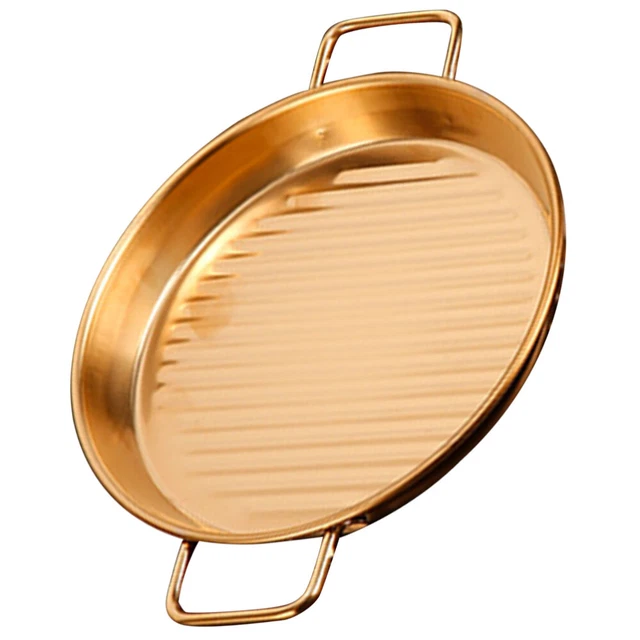 Vassoio in acciaio inox - cibo - vassoio metallo - ciotola per servizio acciaio inox - ciotola per snack con