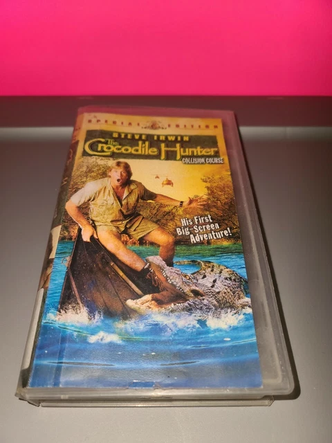 THE CROCODILE HUNTER Collision Course VHS Steve Irwin MGM EUR 1,88 ...
