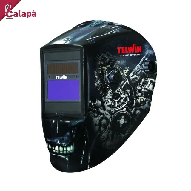 Maschera casco per saldatura automatica oscurante TIG da saldatore Telwin 804081