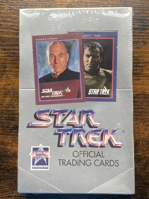 1991 Impel Star Trek Series 1 Trading Card Factory Sealed Box 25th Anniversary