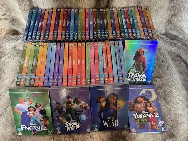 WALT DISNEY PIXAR Classics (1937 - 2026) DVD Collection! With