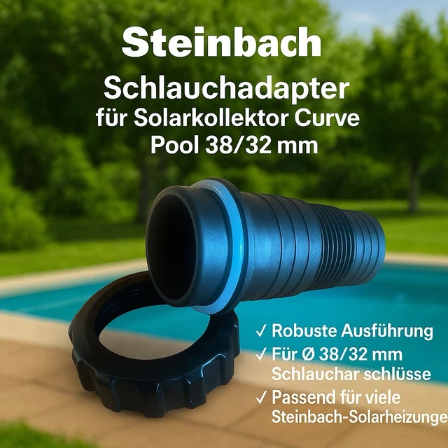 Steinbach Adapter Für INTEX Pools 2" X 1 1-2" AG Grau Ab € 4,94
