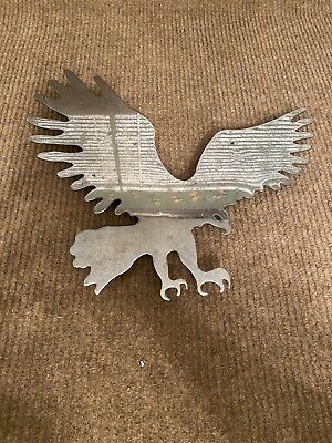 Flying Eagle Metal Rustic Door Decor Americana Ornament