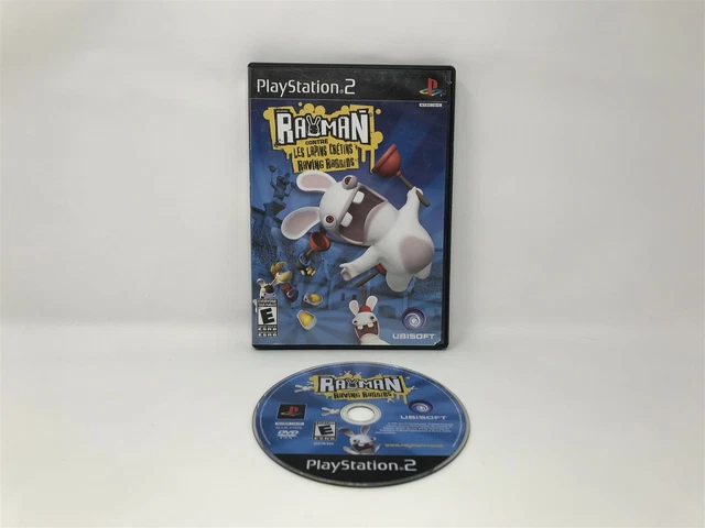 RAYMAN RAVING RABBIDS - Sony Playstation 2 PS2 - in box - bilingual £5. ...
