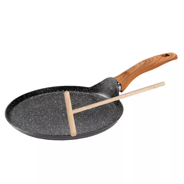 Padella crepes Stoneline® 25 cm effetto legno prosciutto palato padella II scelta 18341