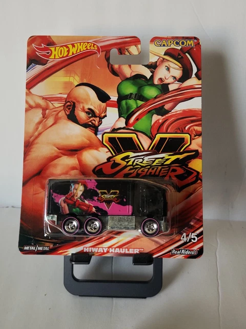 2018 Hot Wheels Premium Pop Culture Capcom Street Fighter Hiway Hauler  V22