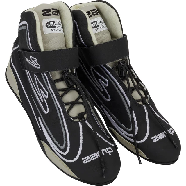 Zamp RS002C0209 ZR50 Racing Shoes, SFI 3.3/5, Red, Size 9