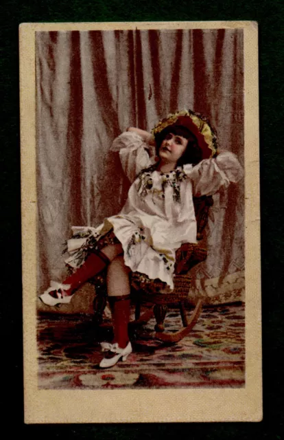 1890 Scarce Large N359 Venable Tobacco/Cigarette Card Cockade Actress #25