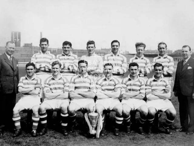 1953 Coronation Cup Team Trophy Photo Print Celtic Choose Size Squad