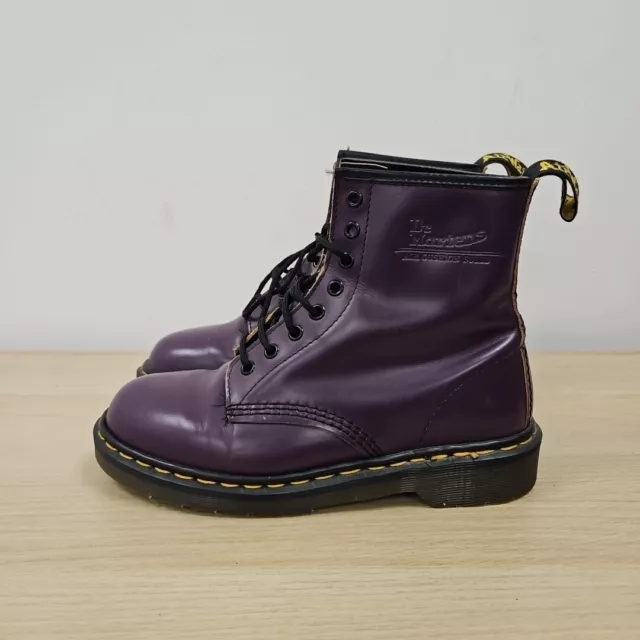 Metallic purple dr martens clearance