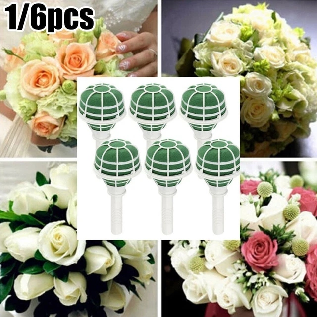 Essential Oasis Wet Foam Bridal Posy Holder for Wedding Florists and Brides
