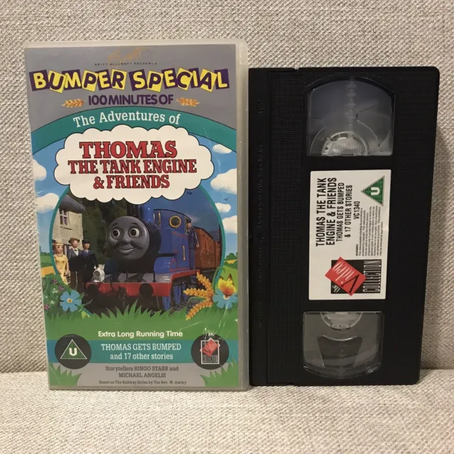 THOMAS THE TANK Engine And Friends Vhs Video - Thomas Gets Bumped ...