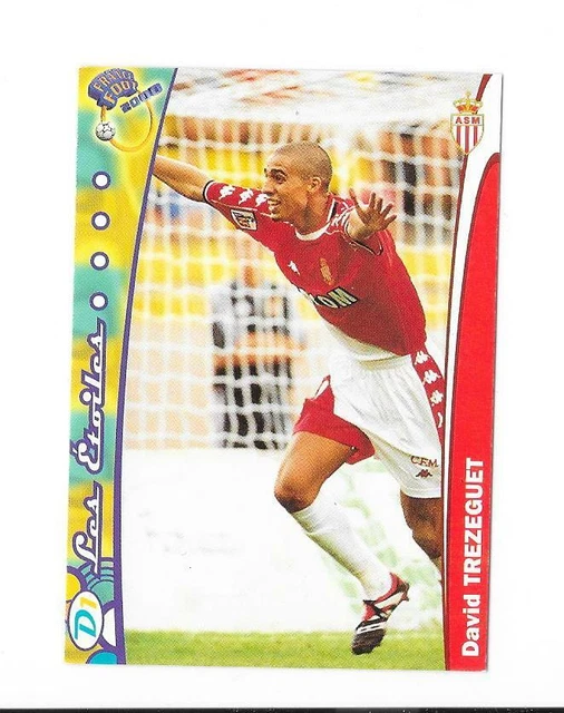 CARTE FOOTBALL PANINI EQUIPE DE FRANCE 2002 1/2 FINALE EURO 2000 ZINEDINE ZIDANE