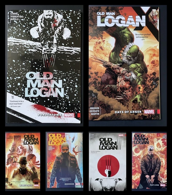 Wolverine Old Man Logan 0 1 2 3 4 & 5 lot Marvel Comics 2016 Trade Paperback