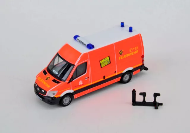 Herpa art. 923941 Mercedes-Benz Sprinter GW1 ""Vigili del fuoco Amburgo"" modellino auto 1:87