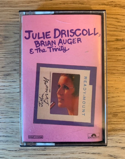 Julie Driscoll, Brian Auger & The Trinity Cassette Album 1975 Polydor VGC