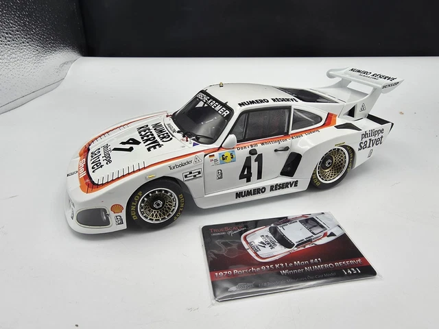 Porsche 935 K3 vainqueur 24h du Mans 1982 n° 60 Kremer VSD 1/43 Quartzo 3017